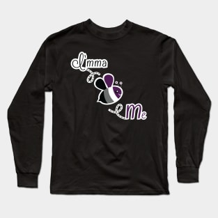 I'mma Bee Me (Asexual Pride) Long Sleeve T-Shirt